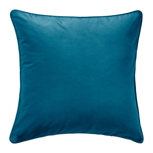SANELA Cushion cover, dark turquoise - 202.967.03
