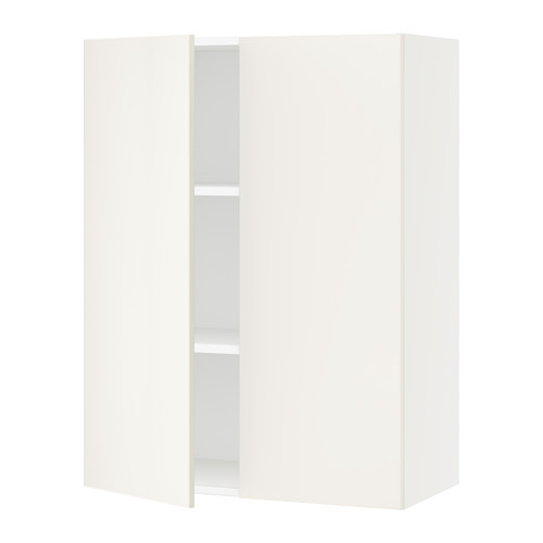 SEKTION Wall cabinet with 2 doors, white, Veddinge white - 290.343.73
