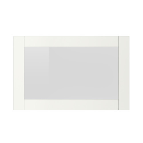 SINDVIK Glass door, white - 802.918.54