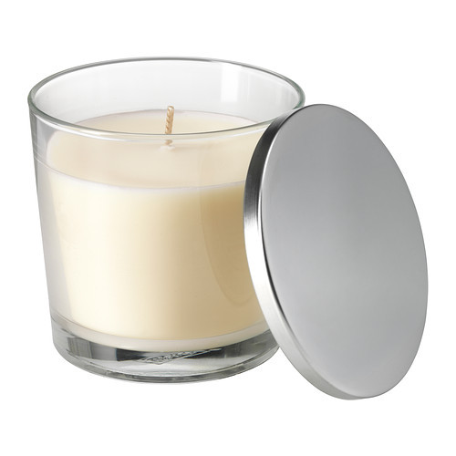 SINNLIG Scented candle in glass, Vanilla pleasure, natural - 802.759.34