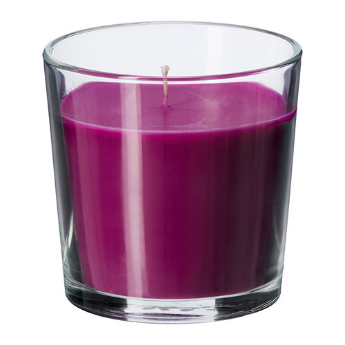 SINNLIG Scented candle in glass, Full blossom, lilac - 002.363.57