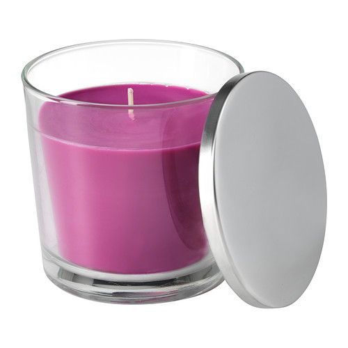 SINNLIG Scented candle in glass, Full blossom, lilac - 002.759.33