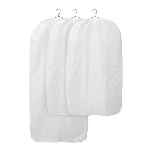 SKUBB Clothes cover, set of 3, white - 703.000.43
