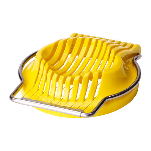 SLÄT Egg slicer, yellow - 802.139.84