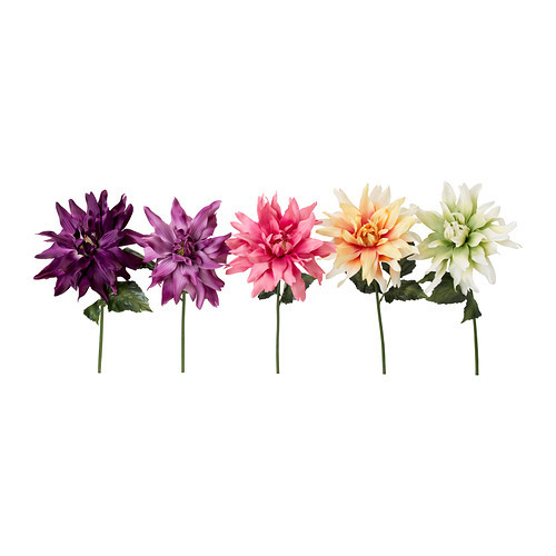 SMYCKA Artificial flower, Dahlia assorted colors - 002.342.40