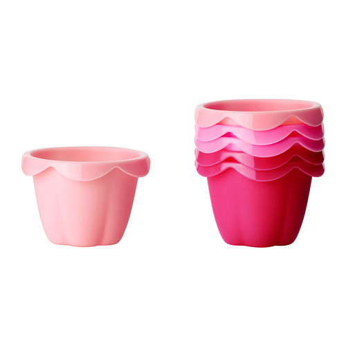 SOCKERKAKA Baking cup, assorted pink shades - 402.566.16