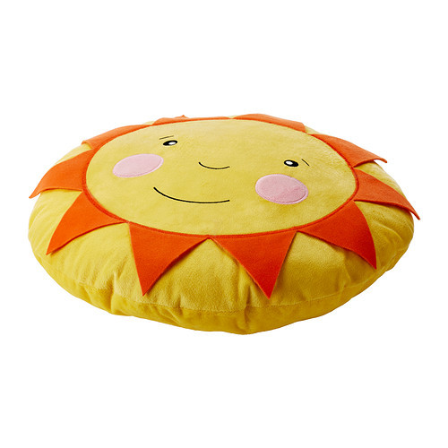 SOLIGT Cushion, yellow - 803.065.20