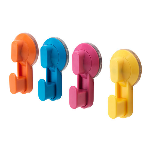 STUGVIK Hook with suction cup, assorted colors
$14.99 - 602.881.93