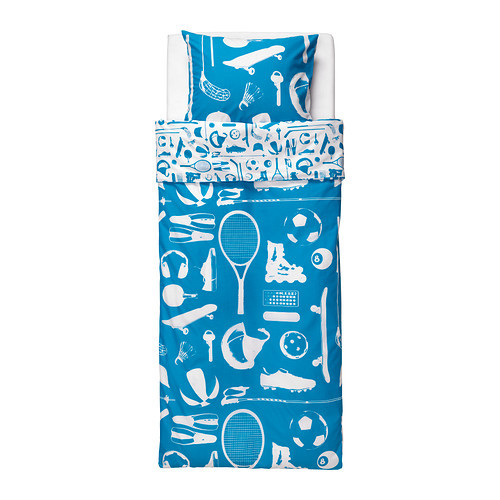 TALANGFULL Duvet cover and pillowcase(s), blue - 002.725.62