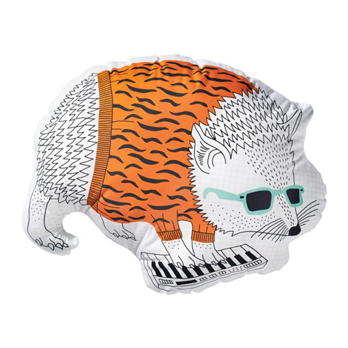 THORINE Cushion, hedgehog multicolor - 703.003.02