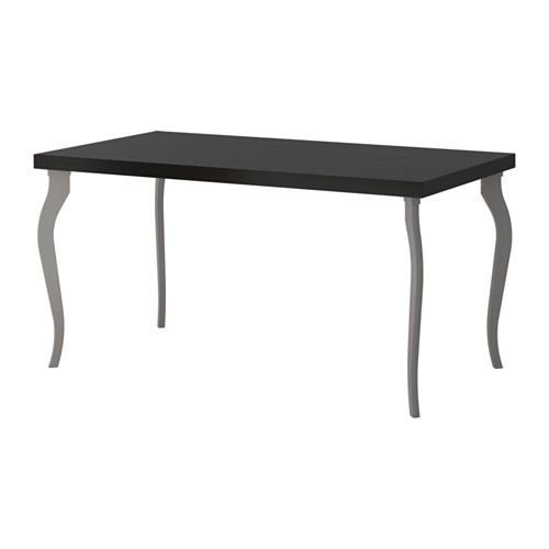 TORNLIDEN /
LALLE Table, black-brown, gray - 090.472.39