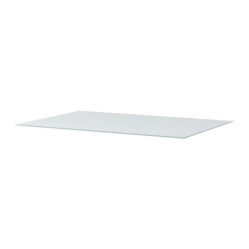 TORSBY Table top, glass white - 901.546.44