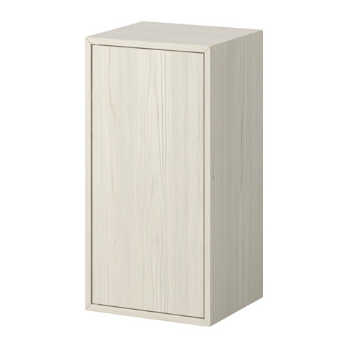 VALJE Wall cabinet with 1 door, larch white - 002.796.05