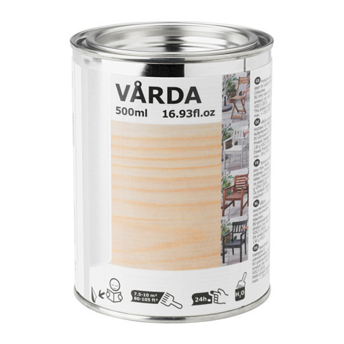 VÅRDA Wood stain, outdoor use, colorless - 603.034.19
