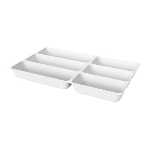 VARIERA Flatware tray, white - 202.802.69