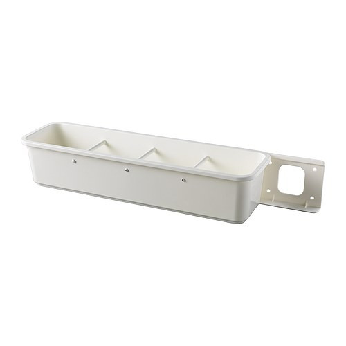 VARIERA Pull-out container, white - 402.417.95
