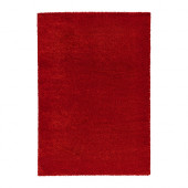 ÅDUM Rug, high pile, bright red - 702.592.65