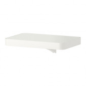ALGOT Shelf with bracket, white - 302.195.06