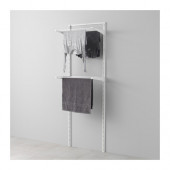 ALGOT Wall upright/drying rack, white - 699.038.36