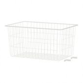 ALGOT Wire basket, white - 902.224.50