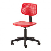 ALRIK Swivel chair, red - 202.108.94