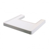 ANTILOP Highchair tray, white - 501.975.70