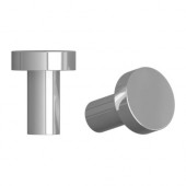 ATTEST Knob, stainless steel color - 501.387.50