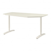 BEKANT 5-sided desk, white - 190.063.75