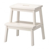 BEKVÄM Step stool, white - 401.788.88