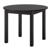 BJURSNÄS Table, black-brown - 002.828.39