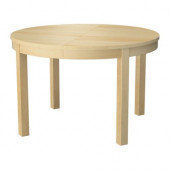 BJURSTA Extendable table, birch veneer - 401.167.77