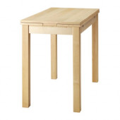 BJURSTA Extendable table, birch veneer - 901.168.45