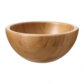 BLANDA MATT Serving bowl, bamboo - 002.229.73
