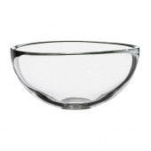 BLANDA Serving bowl, clear glass - 100.572.51