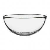 BLANDA Serving bowl, clear glass - 900.572.52