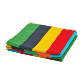 BOKVIK Hand towel, multicolor - 902.953.66