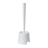 BOLMEN Toilet brush/holder, white - 201.595.22
