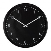 BONDIS Wall clock, black - 701.524.67
