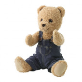 BRUMMA Soft toy with clothes, bear - 302.448.84