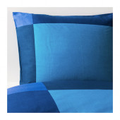 BRUNKRISSLA Duvet cover and pillowcase(s), blue - 700.437.70