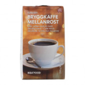BRYGGKAFFE MELLANROST Decaffeinated coffee, Utz certified - 501.620.66