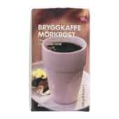 BRYGGKAFFE MÖRKROST Ground coffee, dark roast, Utz certified - 001.448.95