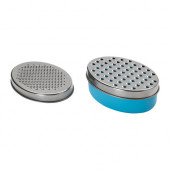 CHOSIGT Grater with container, blue - 501.531.80