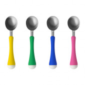CHOSIGT Ice-cream scoop, yellow/green, blue/pink - 902.082.46