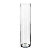 CYLINDER Vase, clear glass - 602.233.28