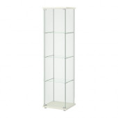 DETOLF Glass-door cabinet, white - 802.691.22