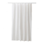 EGGEGRUND Shower curtain, white - 502.094.41
