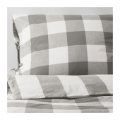 EMMIE RUTA Duvet cover and pillowcase(s), gray, white
$49.99 - 702.614.09