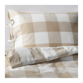EMMIE RUTA Duvet cover and pillowcase(s), beige, white
$39.99 - 602.199.77