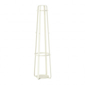 ENUDDEN Hat and coat stand, white - 202.469.06
